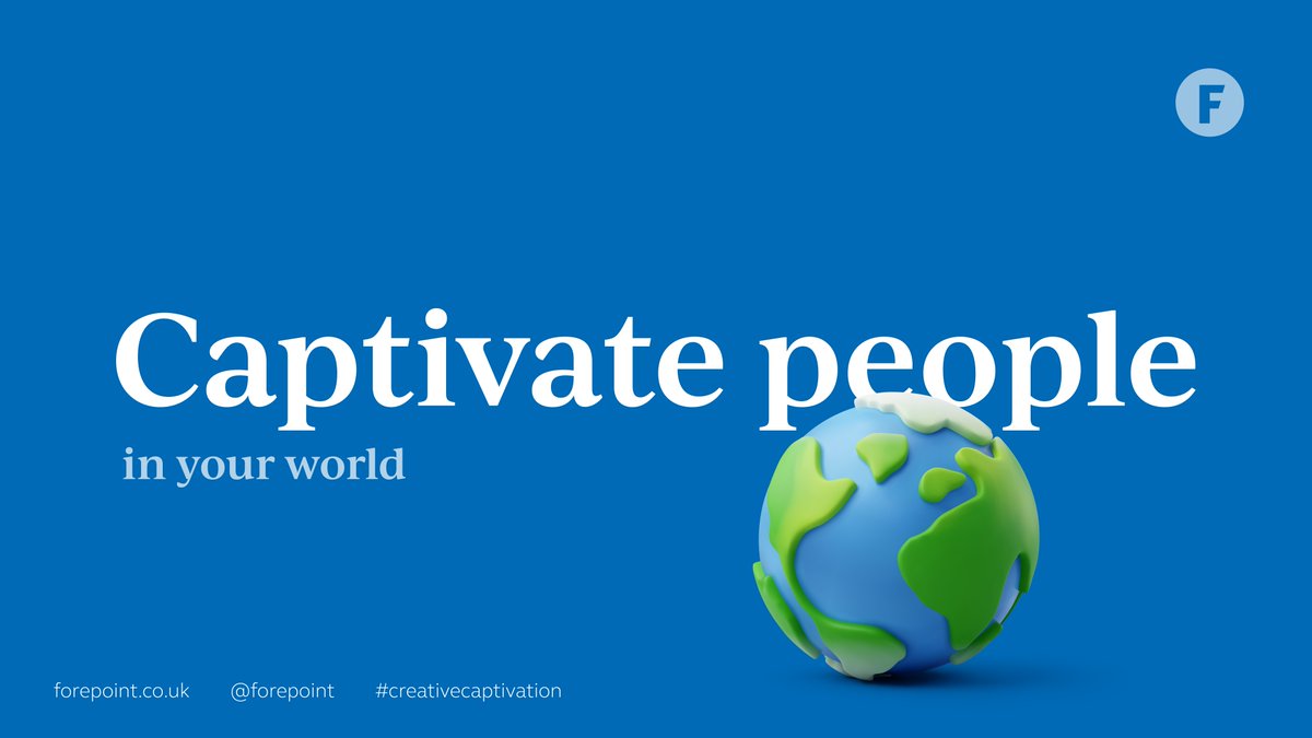 forepoint's tweet photo. What is your company’s core reason for being, and where can you have a unique, positive impact on society?
Now more than ever, you need good answers to these questions.
And we think we have: https://t.co/TXJn33sF4T
#CreativeCaptivation #purpose https://t.co/zhoEHQvLeI