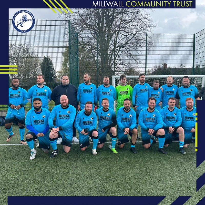 Millwall_MCT's tweet photo. 👏 Millwall’s Man V Fat 11-aside team are through to the semi-finals of the Man v fat National’s 11’s cup after beating Walsall in the quarter finals...

#Millwall #Lewisham #Southwark #1Club1Community