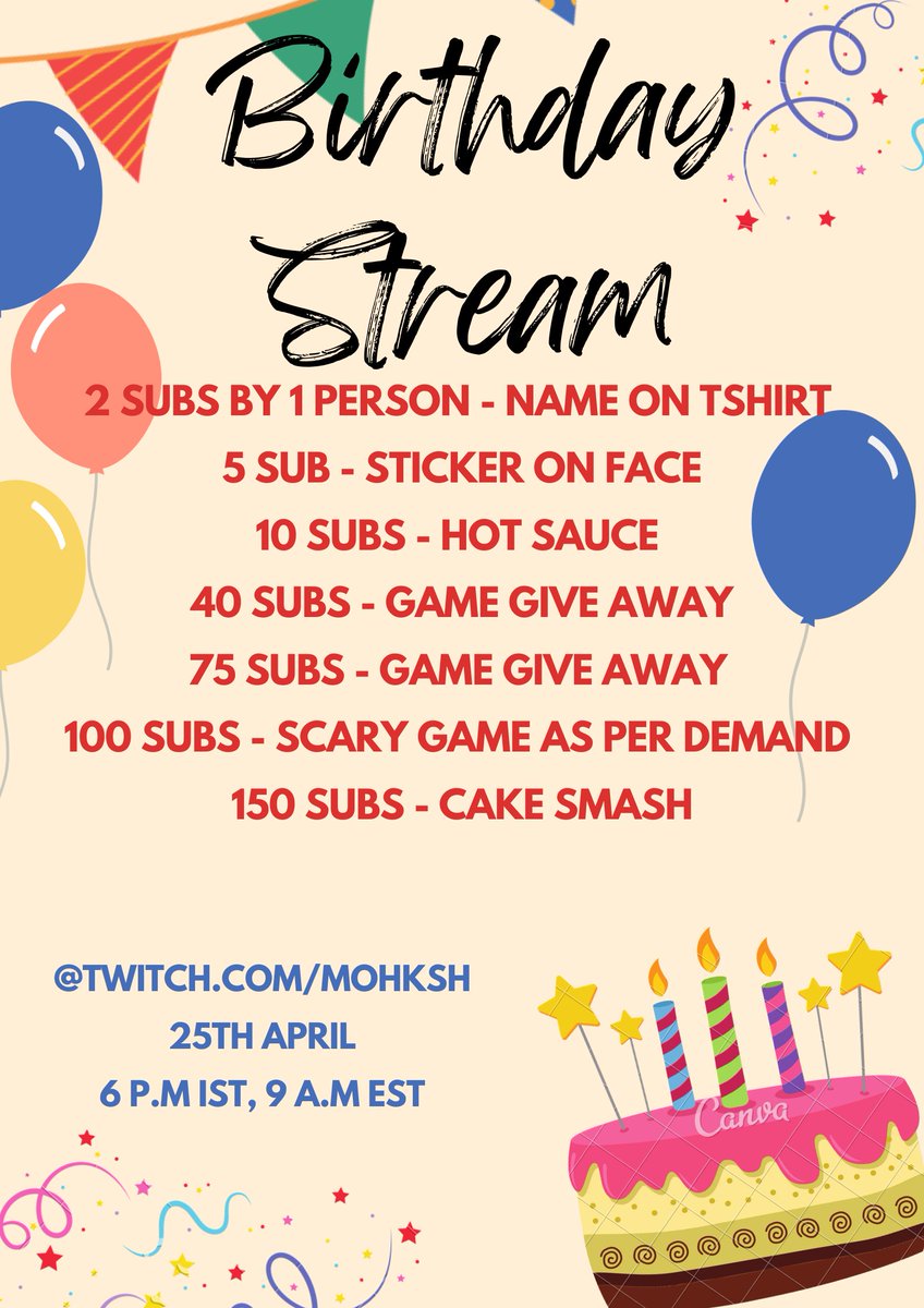 mohksh's tweet image. hey hey &amp;lt;3 Finally the day is here :D Celebrating my Special day with my online Family today :)
@PlatSquad @WeHyrule 
#birthday #party #birthdayboy 
twitch.tv/mohksh