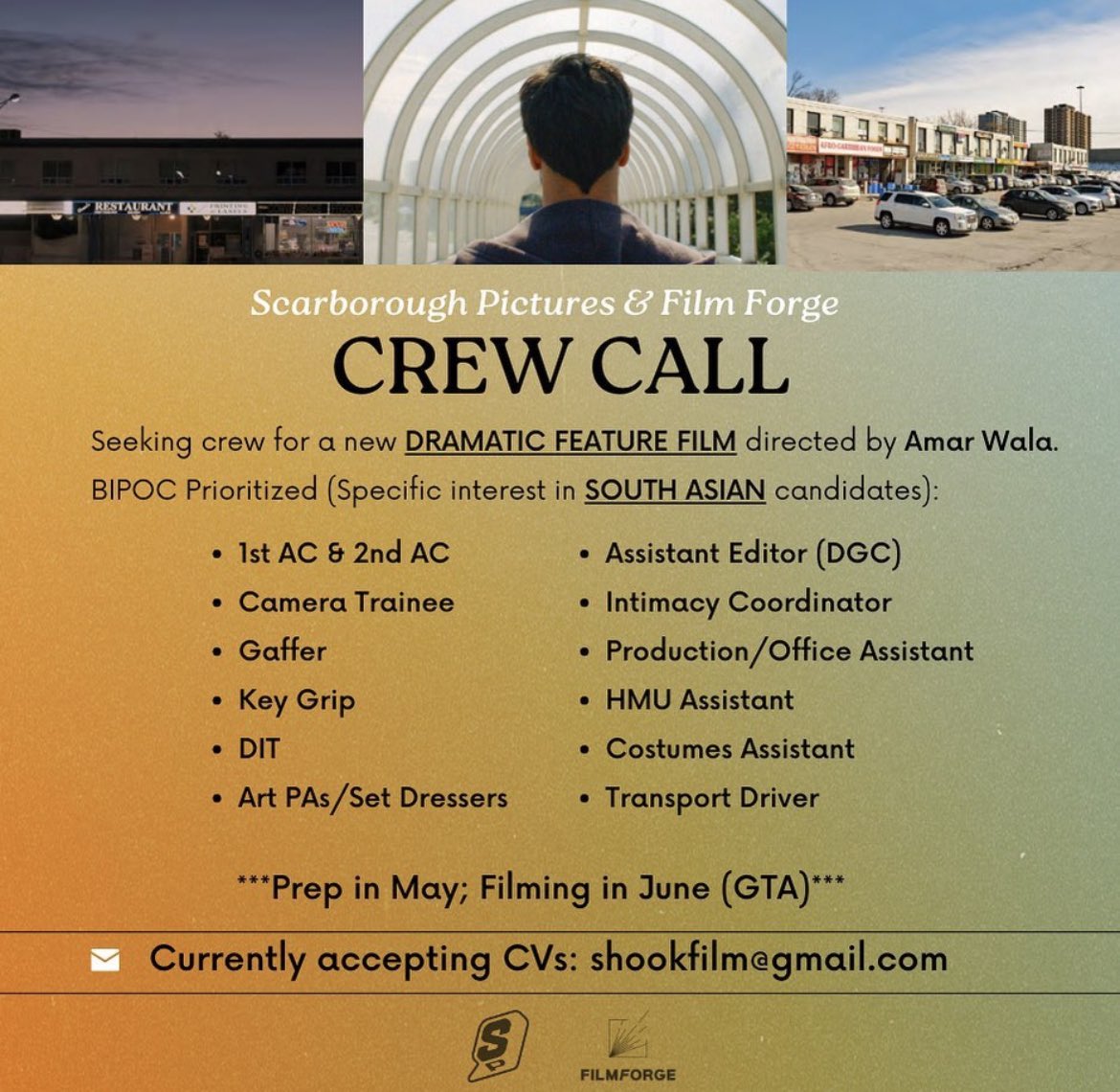 We are seeking crew!!