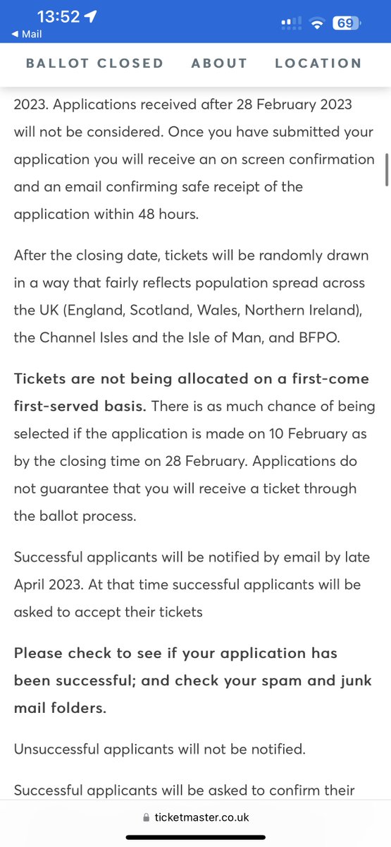 billy shears (@verkholantsev) on Twitter photo <a href="/TicketmasterUK/">ticketmasteruk</a> Hey Ticketmaster, your own website says that tickets are NOT going to be allocated on a first-come first-served basis đ¤Śđťââď¸ <a href="/TicketmasterUK/">ticketmasteruk</a> Hey Ticketmaster, your own website says that tickets are NOT going to be allocated on a first-come first-served basis đ¤Śđťââď¸