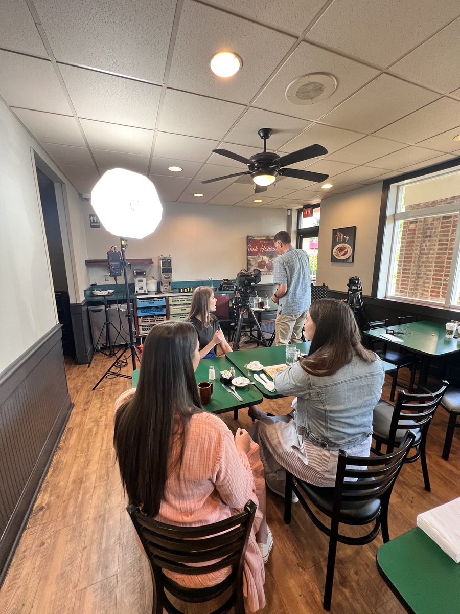 Draft week is HERE!!! Thanks <a href="/ElsaWSOC9/">Elsa Gillis</a> for a fun morning as we took a trip down memory lane <a href="/thepancakehouse/">OriginalPancakeHouse</a>. But the best is yet to come #KeepPounding