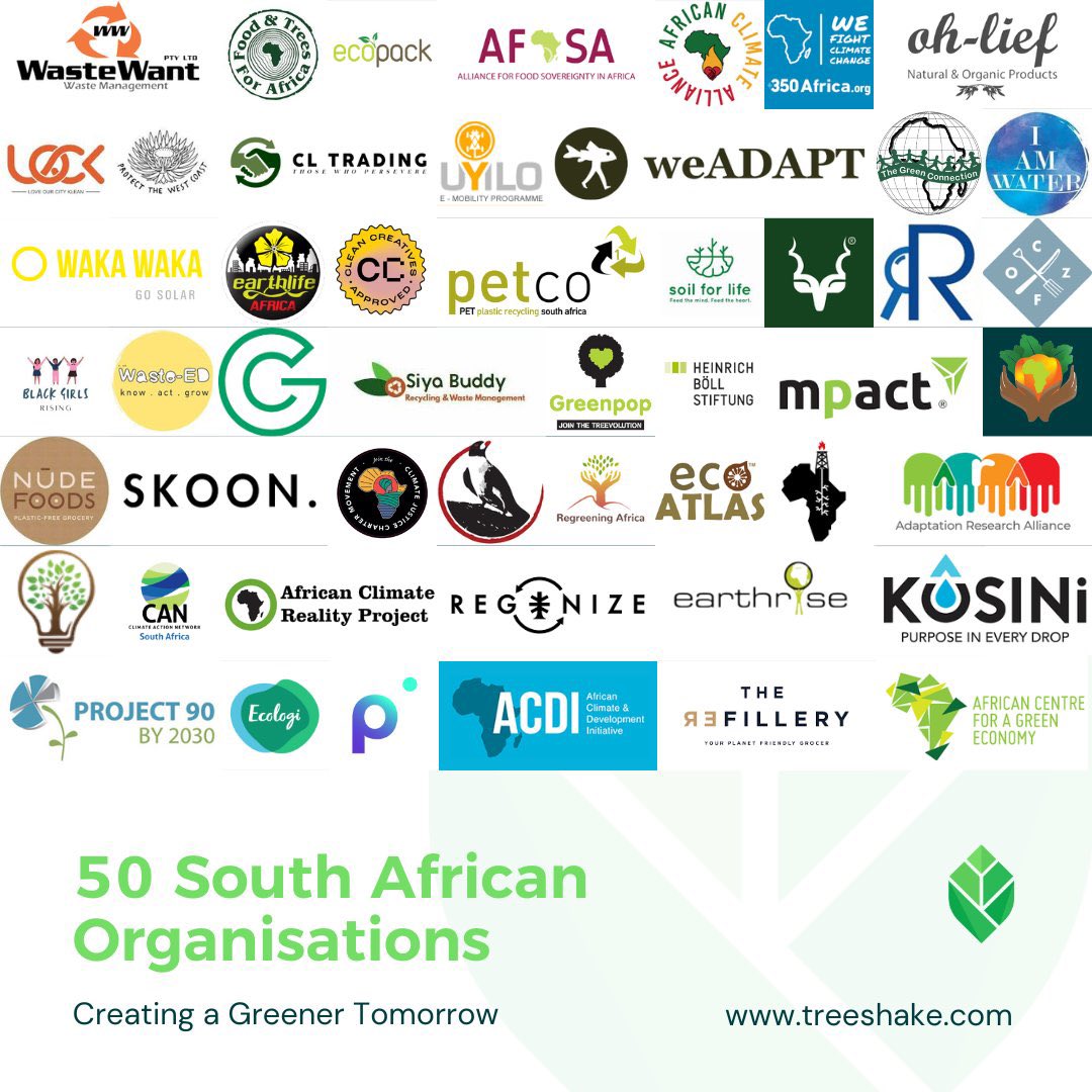 It is a great honour to announce that #dontgasafrica has been recognised by @treeshake aa one of 50 South African organisations who are creating a greener tomorrow!

#WorldEarthDay #InvestinOurPlanet