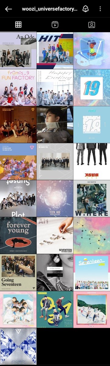 hello to non-carats esp to armys! 
you guys might be curious about woozi (the next guest for suchwita). he's a member of SEVENTEEN and he's the one who mostly produces and writes their songs. his instagram posts shows his works :) lmk if you wanna listen to a specific genre!