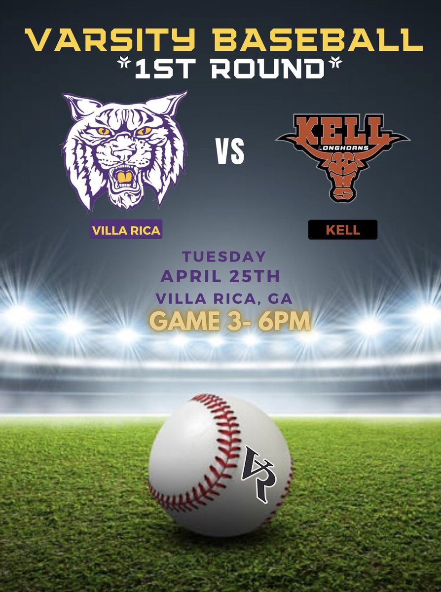 Villa Rica High School Baseball (@_vrhs_baseball) on Twitter photo 