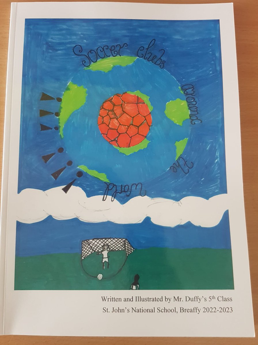 BreaffyNS's tweet photo. Fifth Class children were delighted to get their hands on the books they had written, full of stories, drawings and photos. #OurClassBook #CJFallon ๐ ๐๏ธ ๐ผ๏ธ https://t.co/WFHf9ikuFV