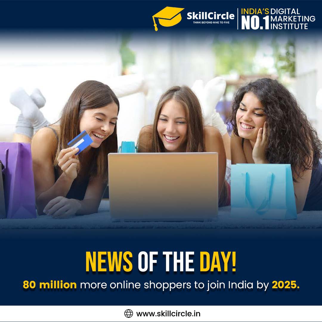 🛍️💻📈 Exciting news for e-commerce in India! 80 million new online shoppers are expected to join the market by 2025. 🚀💰 #Ecommerce #India #OnlineShopping #DigitalGrowth
