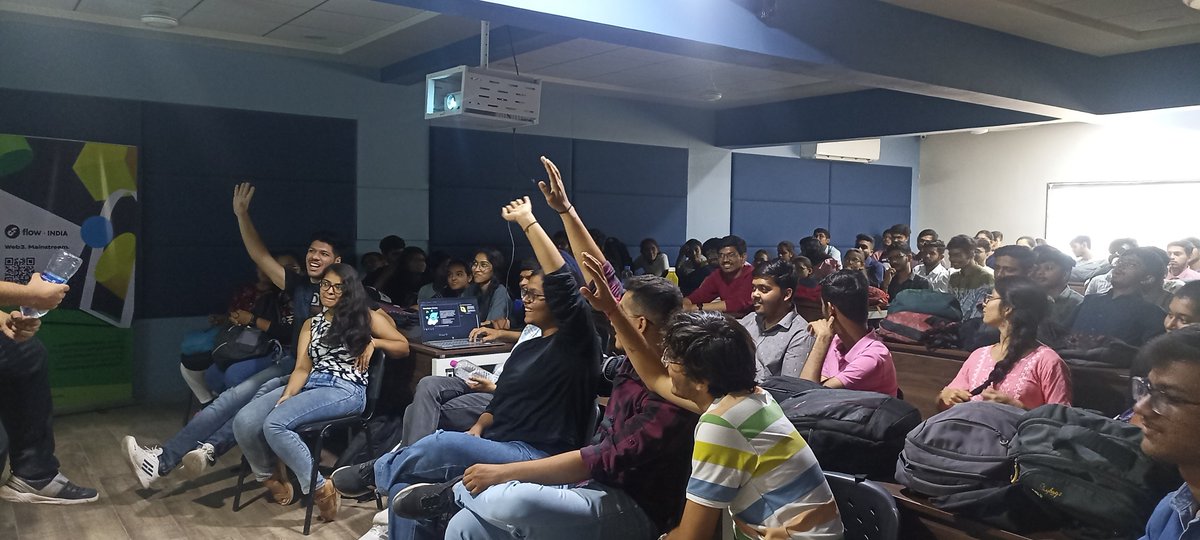CampusTechies's tweet image. Exciting news! We hosted our very first event on web 3.0 and Flow Technology with the amazing @tusharlog  and @prasansecures . We had a blast and everyone walked away with awesome swag. Looking forward to the next one! #Web3 #FlowTechnology #TechCommunity