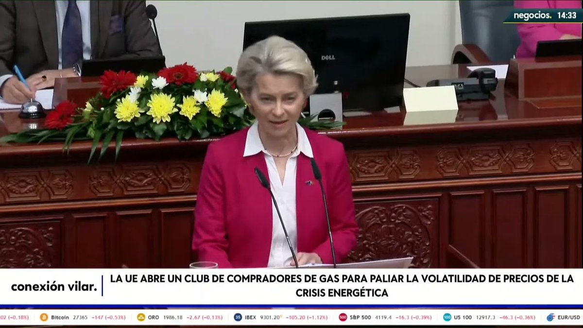 negocios_tv's tweet photo. Europa abre un club de compradores de gas para paliar la volatilidad de la crisis energética
https://t.co/9KiuqvYzTA
#europa #gas #crisisenergetica #volatilidad #unioneuropea #gasnatural #preciogas #economia #crisiseconomica #vendedores #mercadoseuropeos https://t.co/VEYVxU77UE