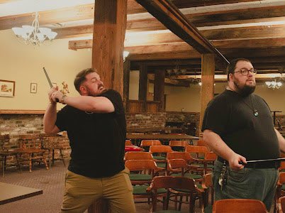 vanderdyt's tweet photo. we’ll be at @brickyscomedy for Three Mikes and a Mic this saturday 4/29. tickets on sale at https://t.co/UYxlqBu2rp 

please come and support live comedy. we’ll probably all isolate from our loved ones until at least October if we don’t get a good turnout. https://t.co/Xqy8IqTMEs
