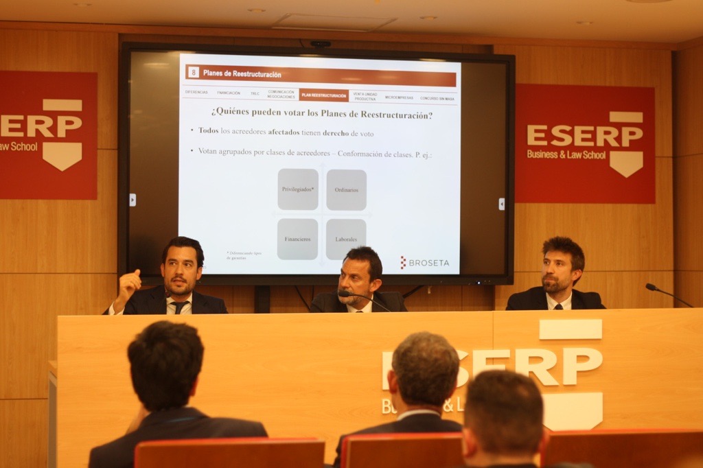 broseta_es's tweet photo. ✅💡 Claudio Aguiló, Asociado Senior del Área Concursal en #Broseta, participó como ponente en la I Jornada de Derecho Digital de Empresa de ESERP Business & Law School donde abordó la nueva normativa en materia #concursal.
¡Enhorabuena @ESERP y Claudio Aguiló por tu trabajo! https://t.co/0d06wevkEs
