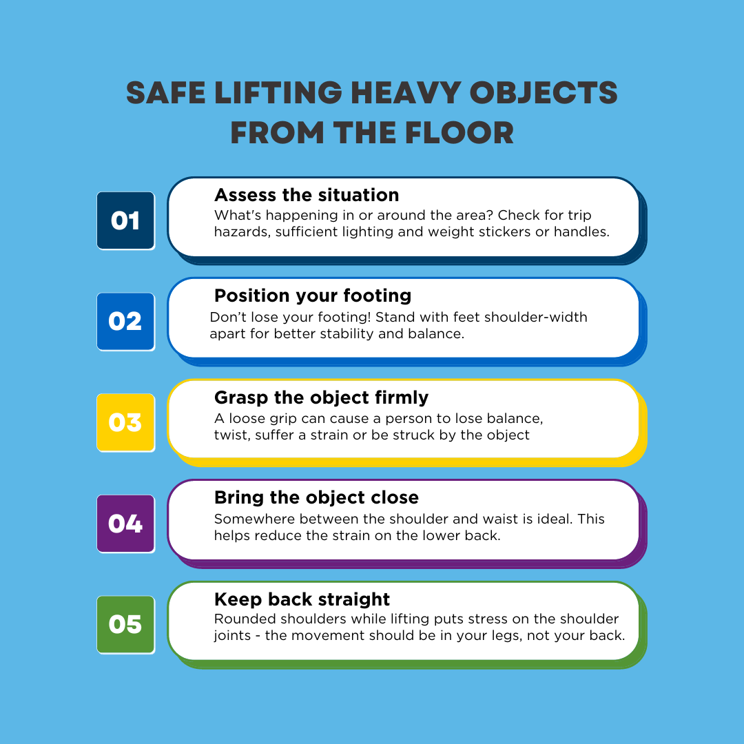 WSPS_NEWS's tweet photo. Do you know how to lift safely? πͺπΌ It's more than just brawn, it's brains too! π
We share tips & tricks on how to lift properly without injuring yourself or others!
Click the link in our bio to learn how to lift like a pro! https://t.co/qXRM7FcVl5
#workersafety #liftingtips https://t.co/QFdUzpbK1z