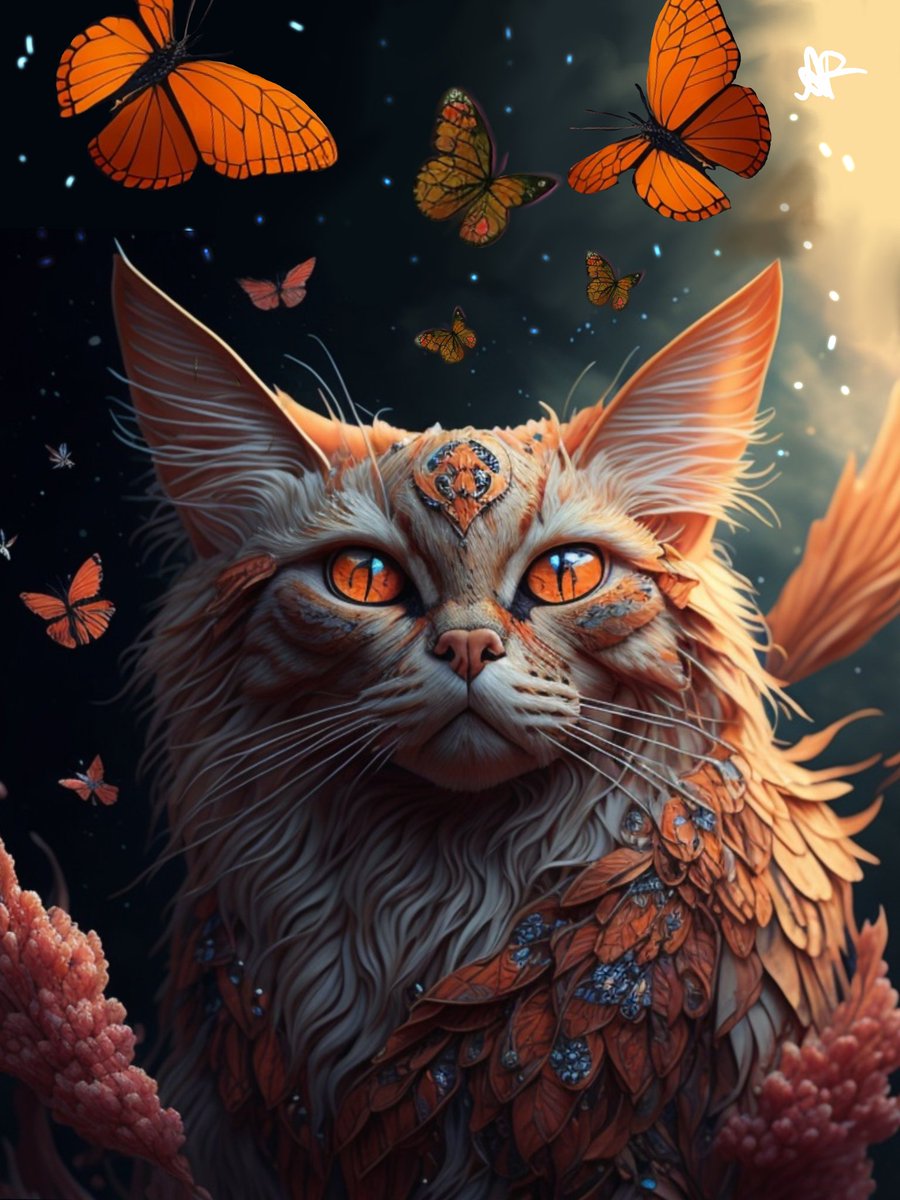 AFDESIGNANDART's tweet image. Latest beauty, available soon on #opensea
#nft #NFTCommunity #nftphotography #NFTartwork #nftart #NFTProject #cat #Catholic #fantasy #wings