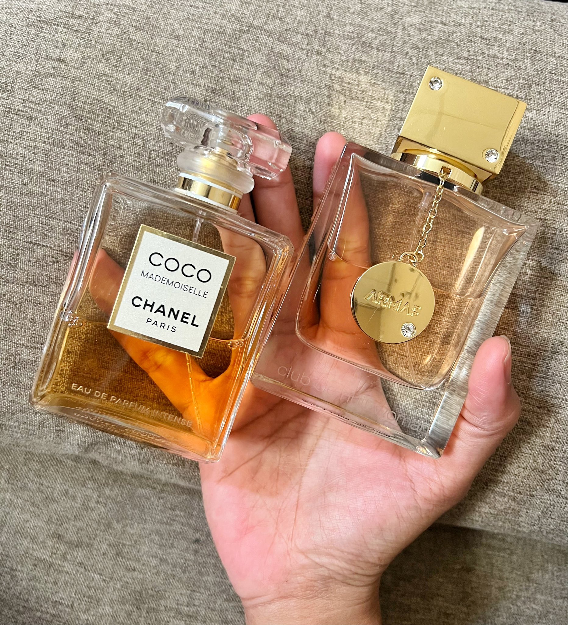 Effa Mokhtar on X: This famous Chanel Coco Mademoiselle dupe. Armaf Club  De Nuit For Her. If you are not Chanel fans and nak try Armaf ni pun boleh.  It smells citrusy