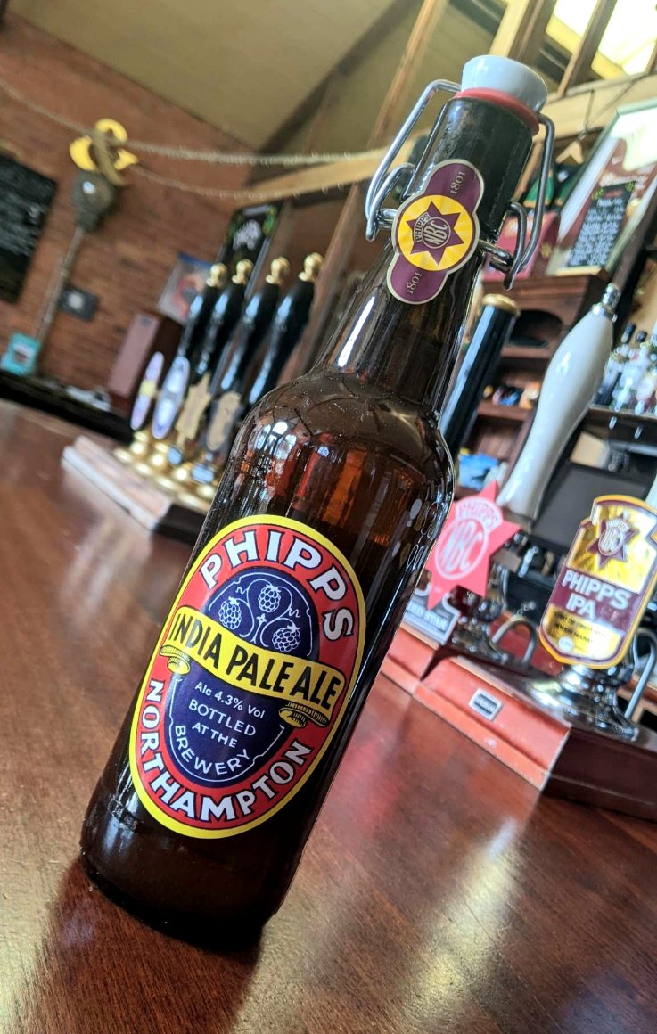 Back in stock for the spring, Phipps Bottle Condition IPA in flip top bottles; classic character and charm that cheers up any occasion