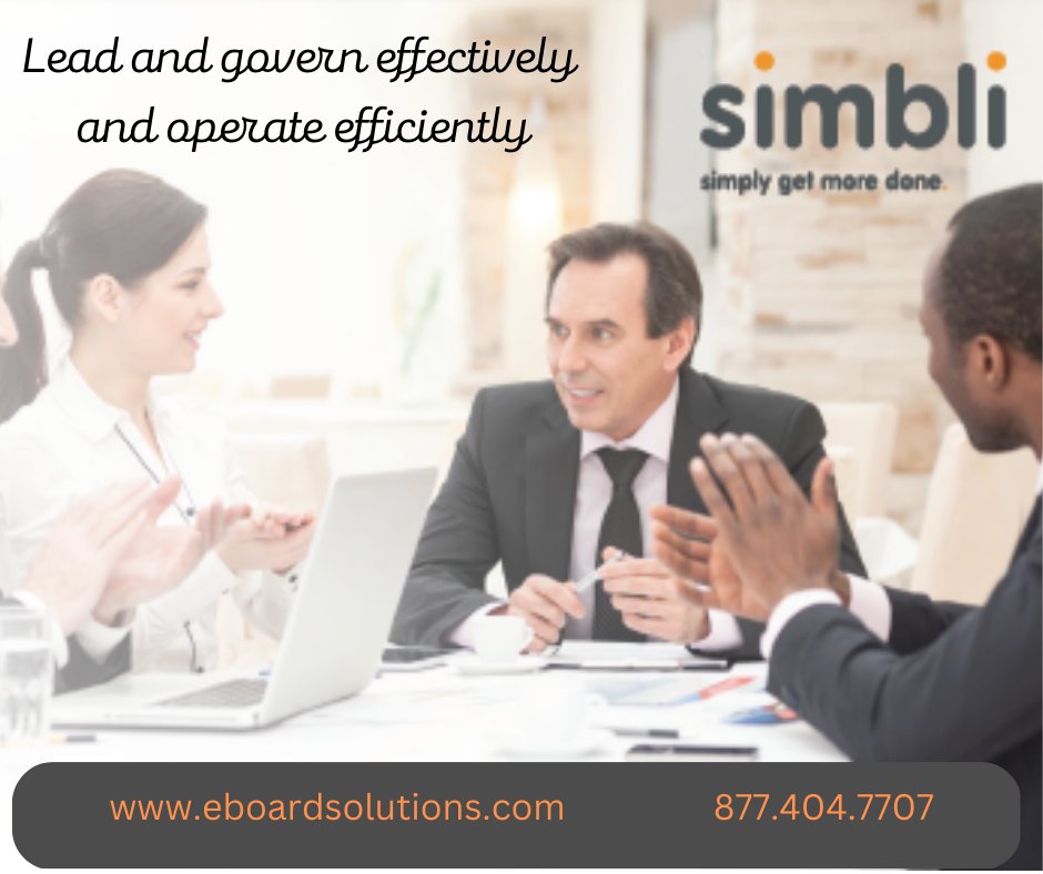 NCSBA's tweet image. Reach out to learn more about how Simbli can make your job easier and more efficient. #eboardsolutions #simbli #nced #publicschools #schoolboards #goodgovernance #partnership