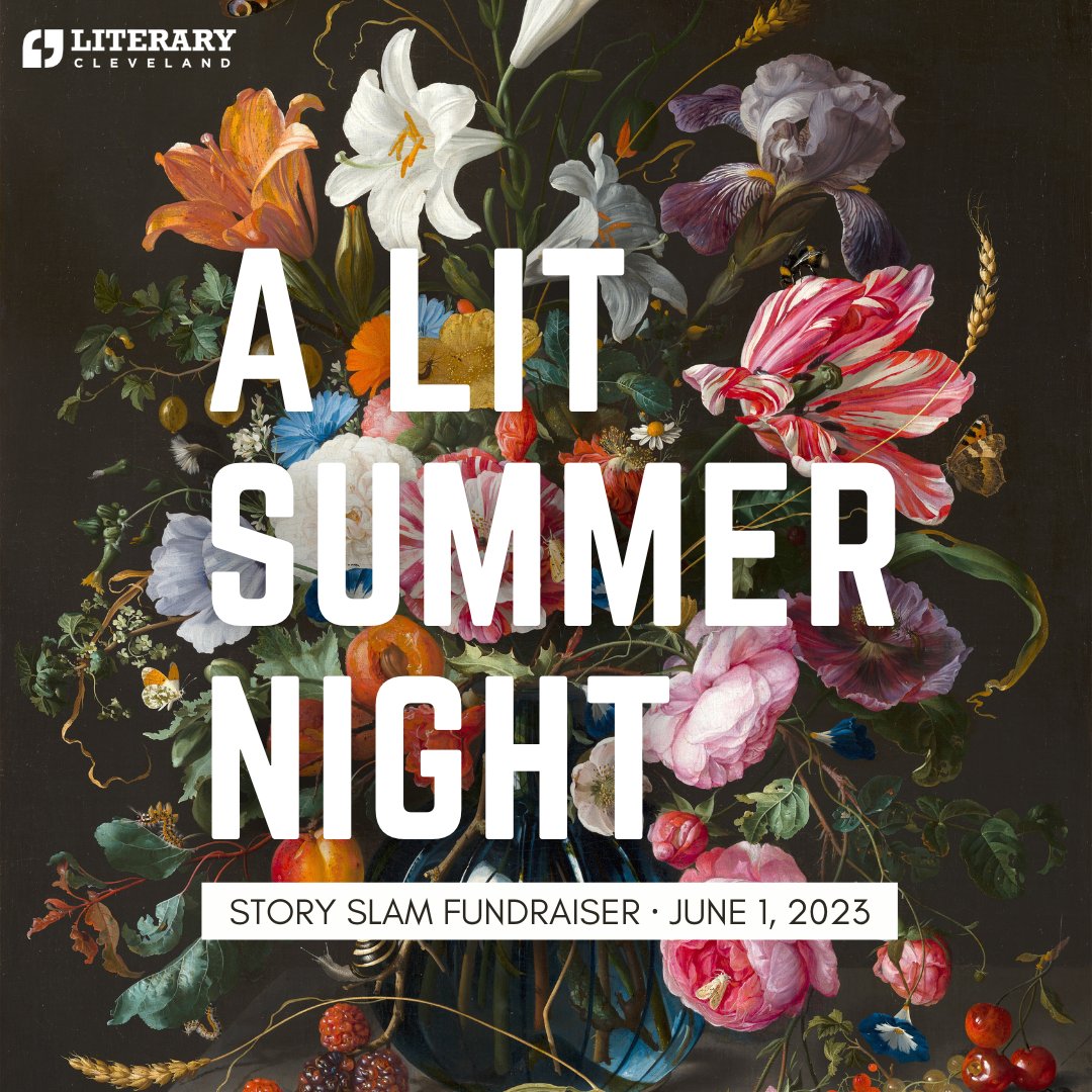 litcleveland's tweet photo. We have a great lineup of storytellers for A Lit Summer Night: Story Slam Fundraiser on June 1! Don't miss authors @helloechobrown @andthisjustin @MistinguetteS. 

Limited tickets are available, so get yours today!
https://t.co/spDScFvnny https://t.co/jOGHsnXtM6