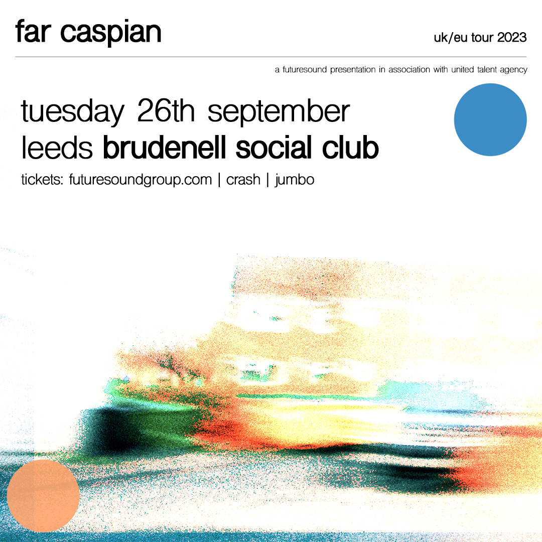 Idiosyncratic Irish songwriter/producer @FarCaspian unveils his latest enthralling single ‘The Last Remaining Light’, taken from the upcoming album. @FarCaspian comes to @Nath_Brudenell on Tuesday 26th September. Tickets are on sale now > futuresound.seetickets.com/event/far-casp…