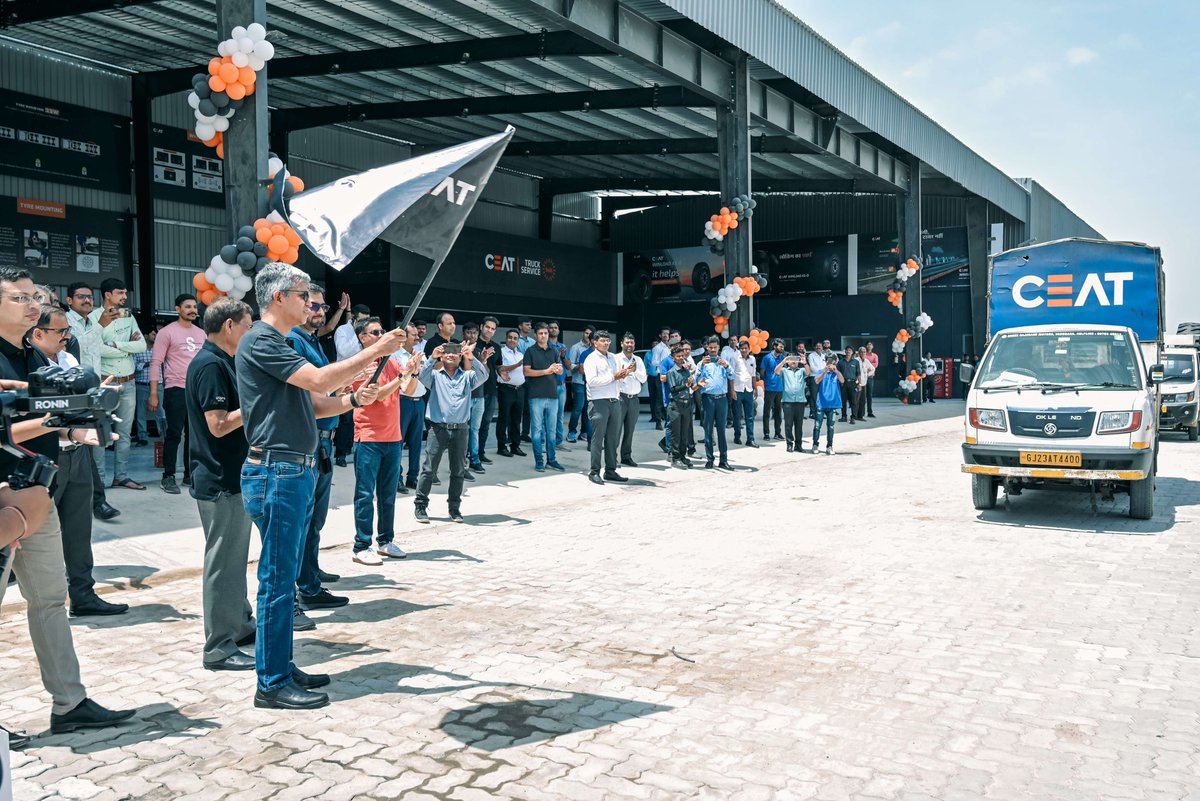 DeshGujarat on Twitter "CEAT Inaugurates its largest Truck Service Hub