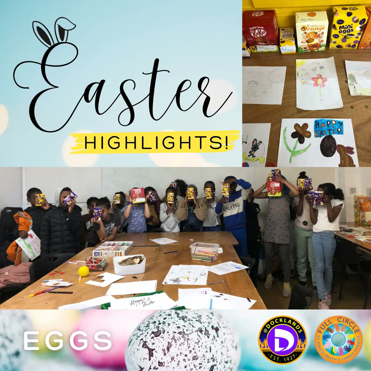 🔶 This week we’re sharing some highlights from our Easter Holiday Club! 🥚 First up, no Easter celebration would be complete without EGGS! Every young person that attended received a delicious Easter treat to take home.