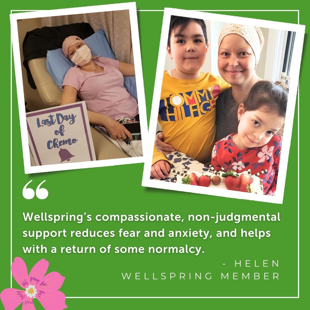 Helen was diagnosed with a fast-growing cancer in the thick of the Omicron outbreak. At 38, she embarked on a long &amp; isolating journey through cancer treatment. Read her story: loom.ly/S7bL7MY 

Help people live better with cancer by donating to: loom.ly/M9ufcag
