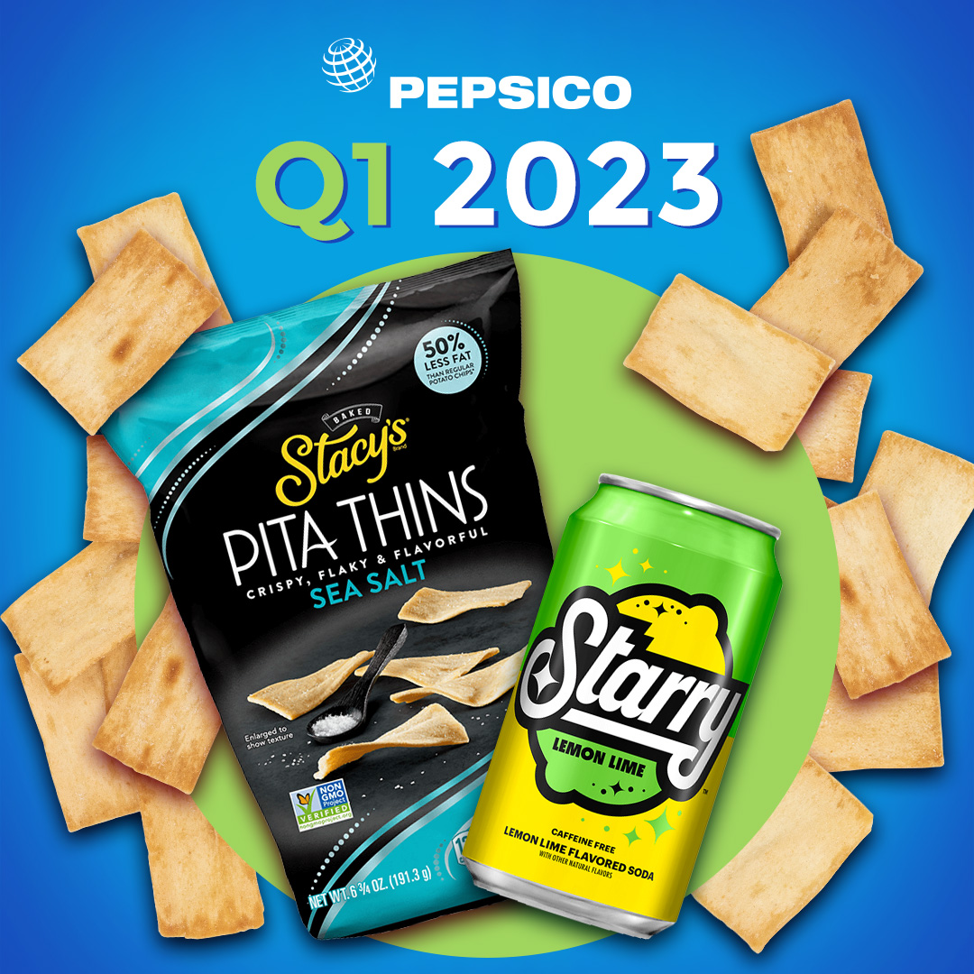 Thanks to our associates around the world, who strive to be Faster, Stronger, Better in all that they do, PepsiCo continued to deliver strong performance in Q1 2023. pepsi.co/3V8QqMn  #PepsiCoProud