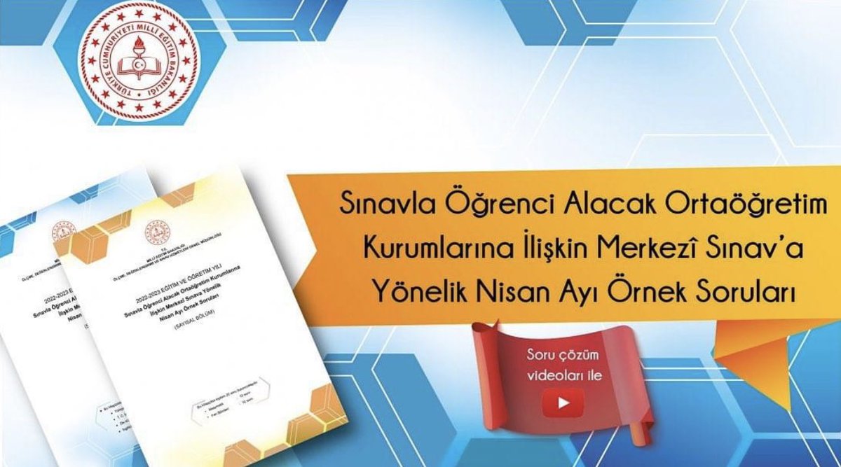 Sınavla Öğrenci Alacak Ortaöğretim Kurumlarına İlişkin Merkezî Sınav'a Yönelik Nisan Ayı Örnek Soruları ve Çözüm Videoları Yayımlandı

👇👇👇👇

odsgm.meb.gov.tr/www/sinavla-og…

<a href="/edirne_valiligi/">Edirne Valiliği</a> <a href="/kaymakam_enez/">Enez Kaymakamlığı</a> <a href="/Edirne_MEM/">Edirne İl Millî Eğitim Müdürlüğü</a> <a href="/Dr_Onderarpaci/">Dr. Önder ARPACI</a>