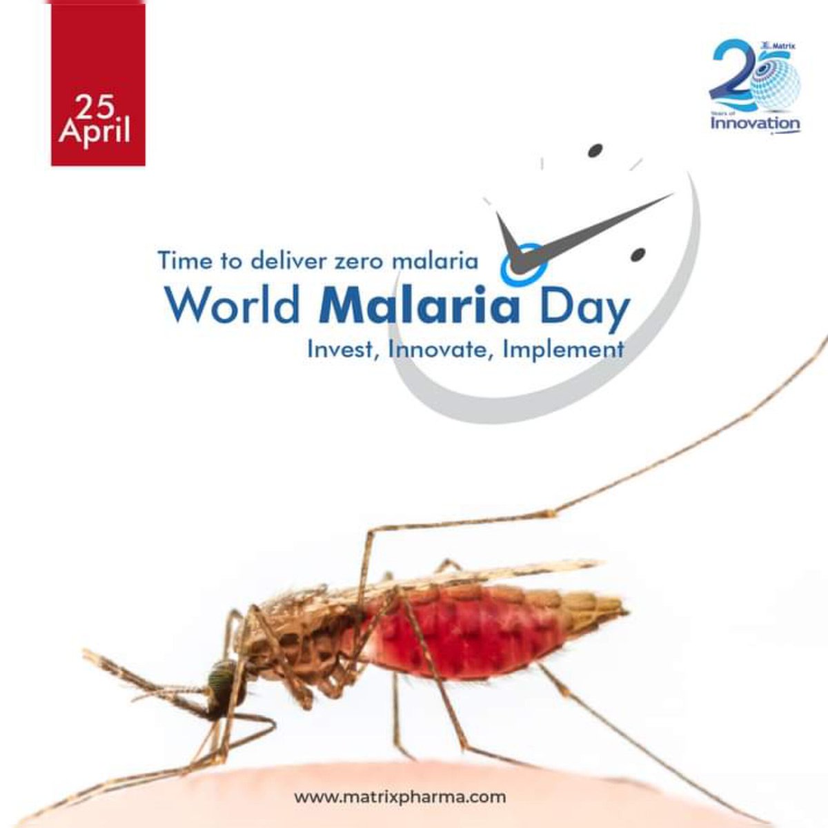 pharma_matrix's tweet photo. ππ ππ©π«π’π₯ ππ¨π«π₯π πππ₯ππ«π’π πππ²!
On April 25th, World Malaria Day is celebrated annually to increase awareness about the ongoing global fight against malaria.
.
.
.
#MatrixPharma #Nutraceuticals #WorldMalariaDay #ZeroMalaria #InvestInnovationImplementation https://t.co/2CNghQaKxd