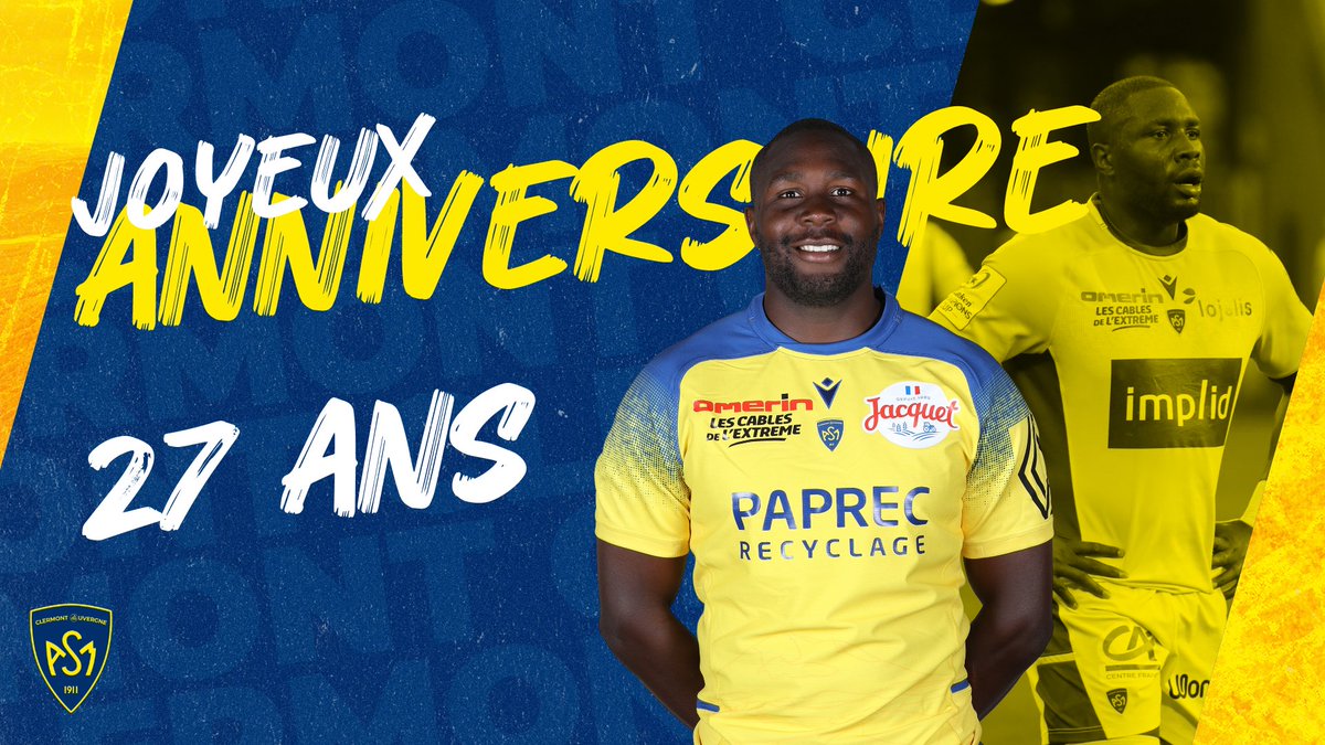ASMOfficiel's tweet photo. #HappyDay 🤩
Joyeux anniversaire @JCancoriet 💛
#ASMensemble #YellowArmy https://t.co/sTpFEUM9hh