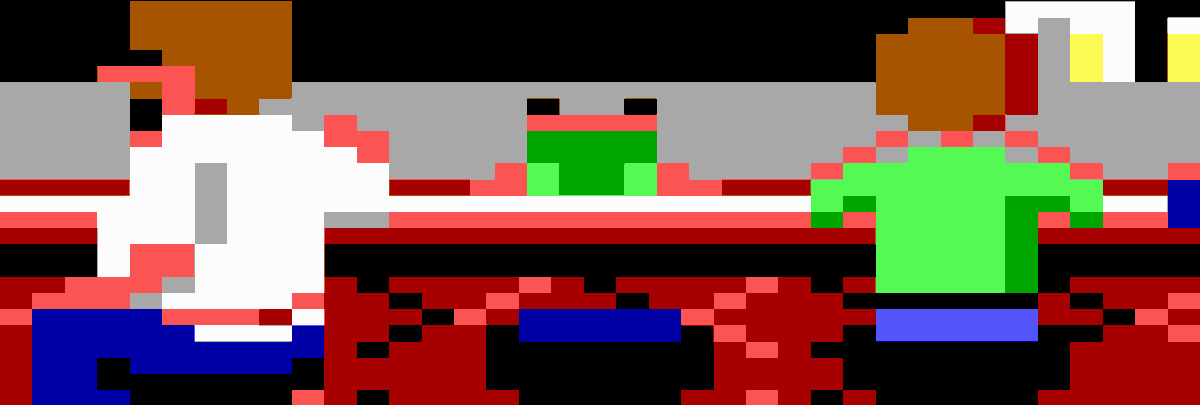 Gunnwik1's tweet image. GM 🐸 
Anyone remember this gem?
#classicgame #pixelart #quagpals