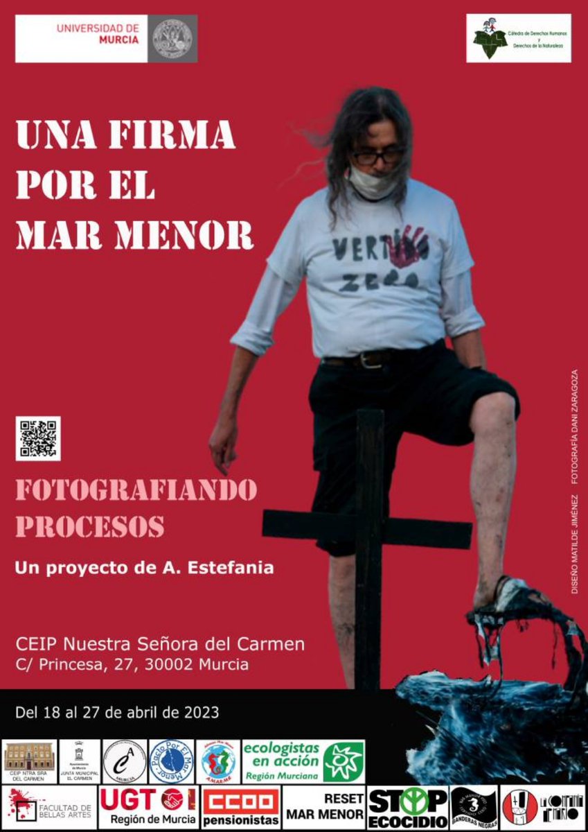 CeipCarmen's tweet photo. 📢La exposición una Firma Por El Mar Menor llega a nuestro centro después de recorrer más de 50 espacios culturales. Os indicamos los pases de las visitas guiadas.
📝Lunes 24, martes 25 y miércoles 26 a las 19:00 horas. Jueves 27 mismo horario sin guía.
#MarMenor #MarMenorVivo https://t.co/Cbio48FxFF