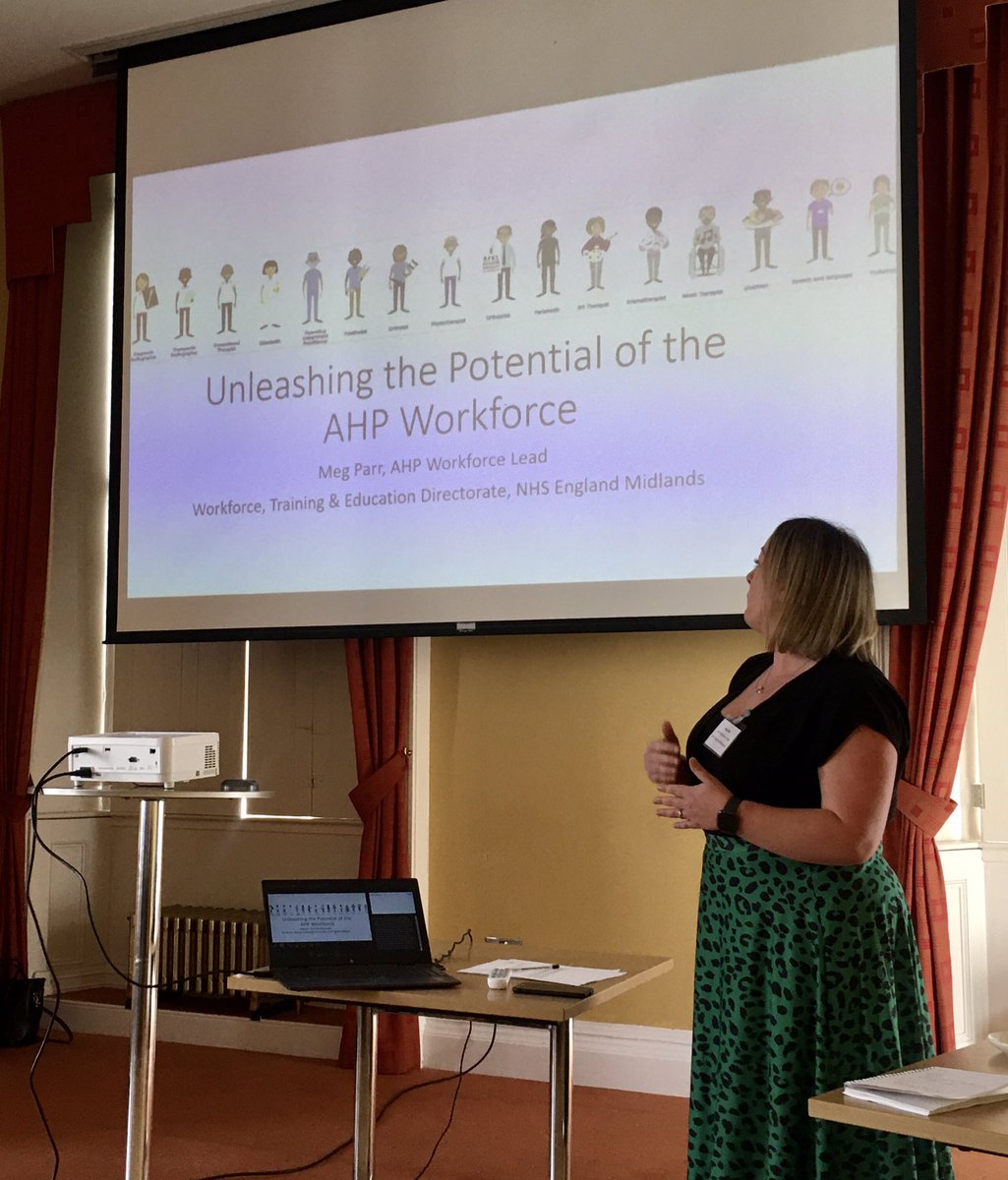 KarenLe08016942's tweet image. Thank you to @PodParr for sharing the power of AHPs at every stage of their career and in every forum  @NHSE_WTE @BlackCountryICS   #AHPLeadership