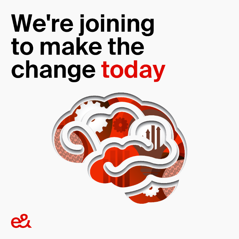 etisalat's tweet photo. We are breaking barriers and joining forces with @NDinBusiness In Business to promote workplace inclusion and #awareness for the #neurodivergent community in the #tech industry

Be part of the change today!

#eAnd #NeurodiversityInBusiness #ChangeTheWorld #NeuroInclusionNow