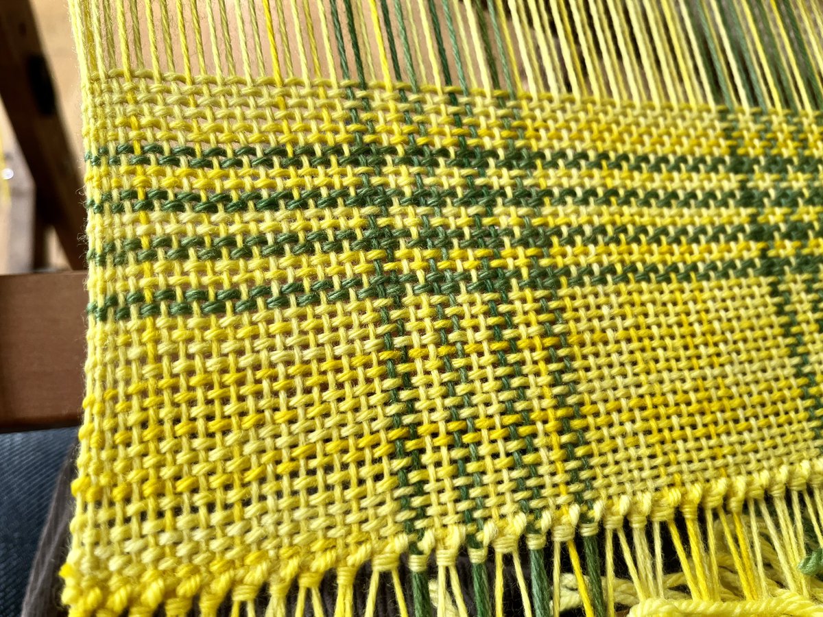 Justtextiles's tweet photo. I’ve been weaving a couple of vibrant commissioned scarves.
Green and yellow go so well together.
https://t.co/ZAgRzUqJ8O
#commisionedwork #artisanmade #britishwool #handmade https://t.co/bLdGNXz8tK