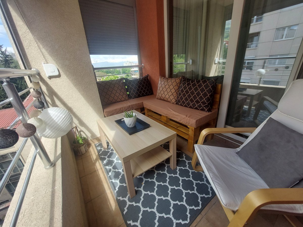 My little piece of heaven 🤩
Терасата спремна за сезона пролет/лето. 😇