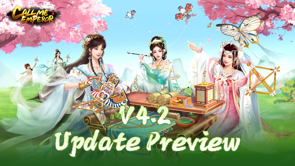 CallMeEmperorEV's tweet photo. #NewVersionV4_2
Your Majesties, 
Your long-awaited new version update preview comes, let's take a look at what will be updated with the new version together: 
https://t.co/PGqw9ZySjN
#CallMeEmperor #OfficialPost https://t.co/FswGRbPoy9