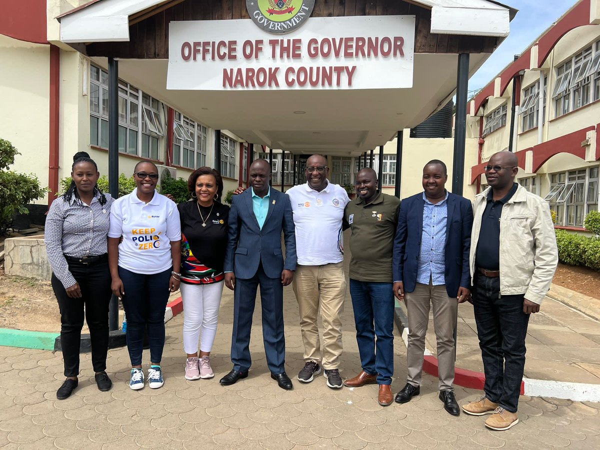 LeoIthau's tweet photo. Honoured to meet Narok county Deputy Governor Hon. Tamalinye Koech when we paid him a courtesy visit. We are taking Rotary to the grass roots!
@d9212_ @Rotary @DGTamalinye
#ImagineRotary
#Rotary
#LetsMarchTogether https://t.co/2chJxEb23c