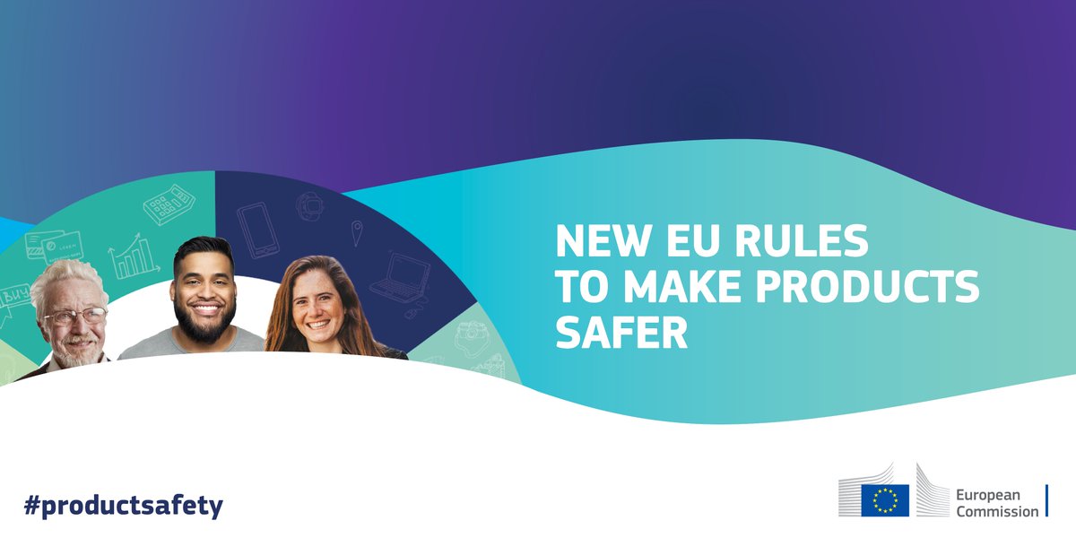 EU_Consumer's tweet photo. Thanks @EUCouncil for adopting new General #ProductSafety Regulation
This will ensure
☑️protection for EU consumers against dangerous products
☑️swift removal of dangerous products from the market
☑️more effective product recalls
☑️level playing field &amp; clear rules for businesses https://t.co/Vq28QCZiZB