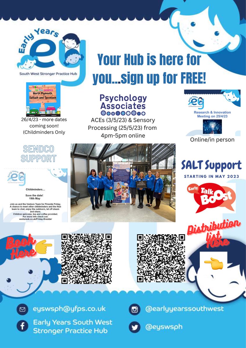 eyswsph's tweet photo. 𝐂𝐚𝐧 𝐲𝐨𝐮 𝐡𝐞𝐥𝐩 𝐮𝐬 𝐨𝐮𝐭?

Please share this picture with as many professionals as you can and help us to spread the word about our Hub! We would really appreciate your help!😁  #childminders #earlyyearssouthweststrongerpracticehub #earlyyearssouthwest #strongerpractice https://t.co/FHxYfyGpuz