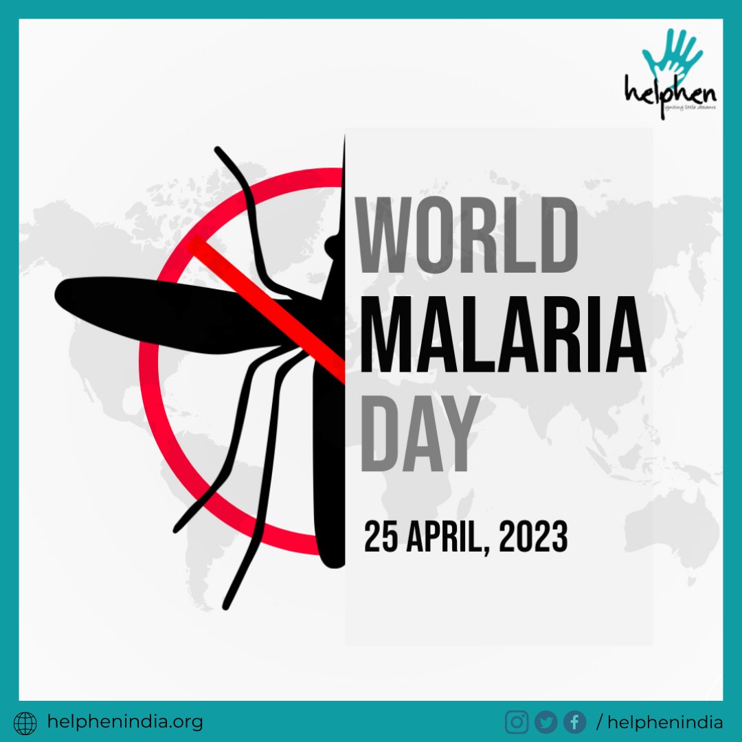 HelphenIndia's tweet photo. #WorldMalariaDay is celebrated annually on the 25th April, with the aim of controlling and #preventing the #globalspread of the disease. #HelphenIndia urges you to take small steps to fight against malaria, and contribute to this fight against malaria. https://t.co/pr5pP8WTBm