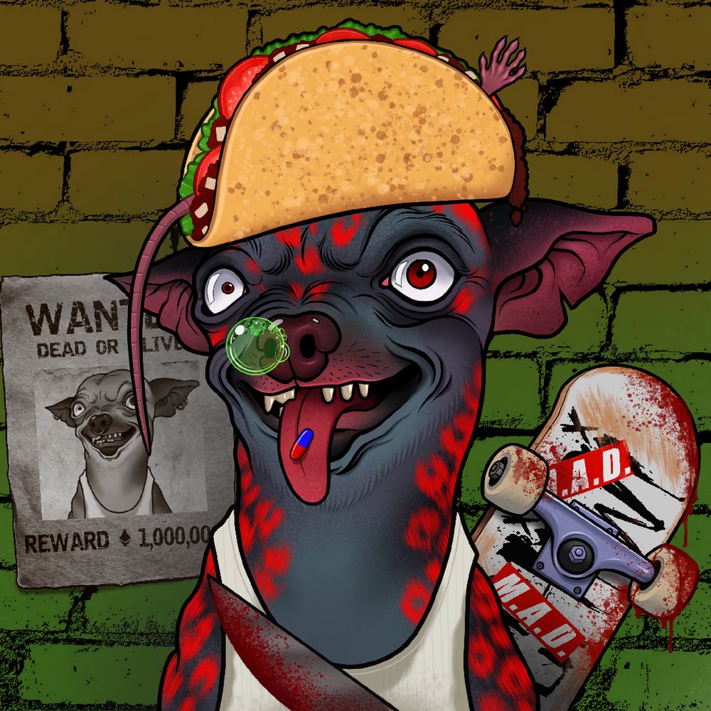 Rize and Zhine Locos 🍻

It’z Taco Tuezday 🐀🌮 Don’t forget to mint your <a href="/BoredApeKCWR/">Bored Ape Knockers Club 🛍 PRE-SALE is LIVE 🛍</a> 🛍️