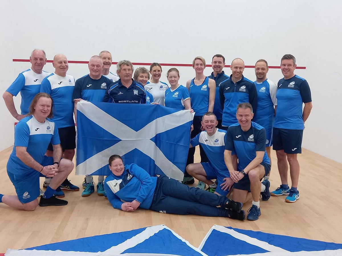 Scottish_Squash's tweet photo. MHI 2023 🏆 Well done to our first group of Scottish Masters who competed in Dublin last weekend at Fitzwilliam LTC in the MO45, MO65 and WO45 categories.  

Check out the full results 👉 https://t.co/6asMJDGlas 

Thanks to @IrishSquash for hosting a great weekend! https://t.co/Sa55HhEaNC