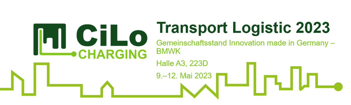 CiLoCharging's tweet photo. #CiLoCharging will participate in the Transport Logistics Fair in Munich from May 9 to 12.

Find us at the Gemeinschaftsstand Innovation made in Germany - #BMWK, Hall A3, 223D.

We are looking forward to your visit!

https://t.co/dLfOzc3bfF

#logistics #emobility https://t.co/Btr4IxgPfH