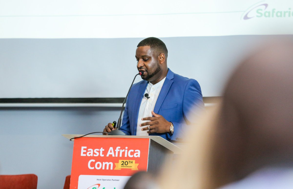 SafaricomPLC's tweet photo. .@njugunakg We need to realise that we not only doing this for our digital transformation program, but a transformation that runs deep and beyond what is going to impact one community and the entire continent. #EACom https://t.co/MGqLnPeKly