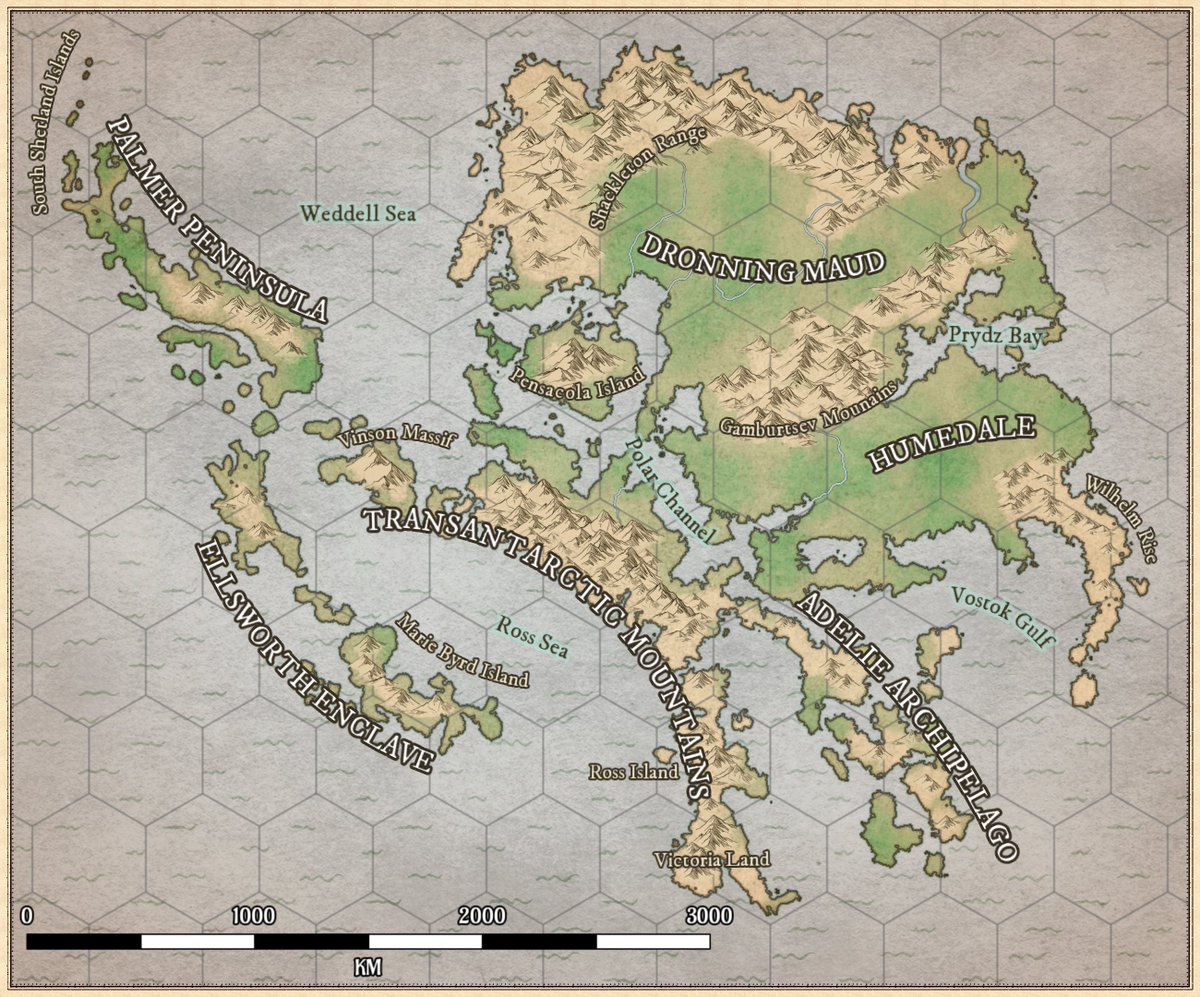 RPG map complete! Gone through about 8 different iterations before landing on one I was happy with