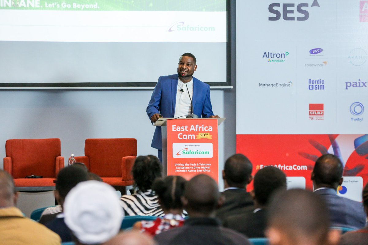 SafaricomPLC's tweet photo. .@njugunakg  It’s going to be upon all of us coming together to create opportunities, jobs and solutions. We need to look beyond our 1 year, 2 year plan and look at how we can make a big impact in Africa and for Africa then and only then we can say Africa has risen. #EACom https://t.co/ez1wGKvBLF