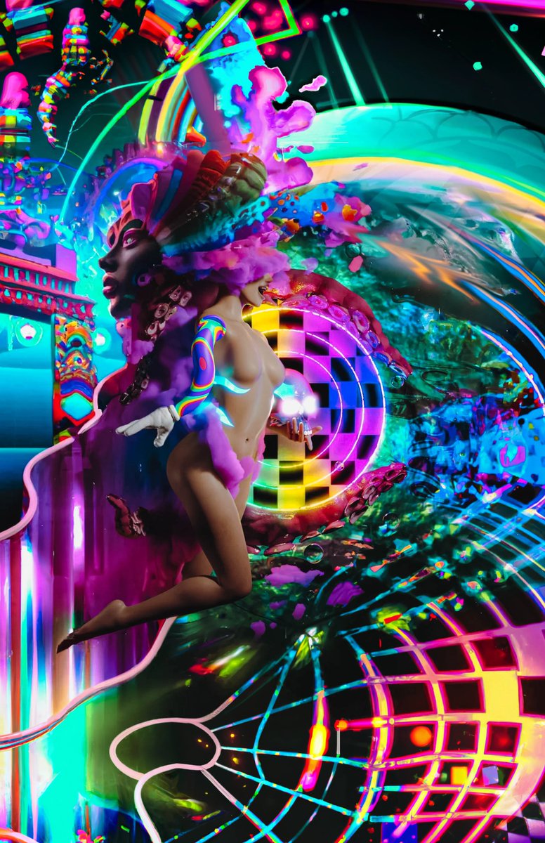 Hypermarz's tweet photo. Divine-Azure 🧜‍♀️🌐🔌
----
#photoshopskills #photoshopart #collageartist #collageart #photoshopart #trippyartwork #aesthetic  #aestheticedits #graphicdesign #graphicdesigners
#meditation #energy #explore #hypermarz #blendercommunity #blender3d #blenderart #nftart #nft https://t.co/X8W0jy2PBZ
