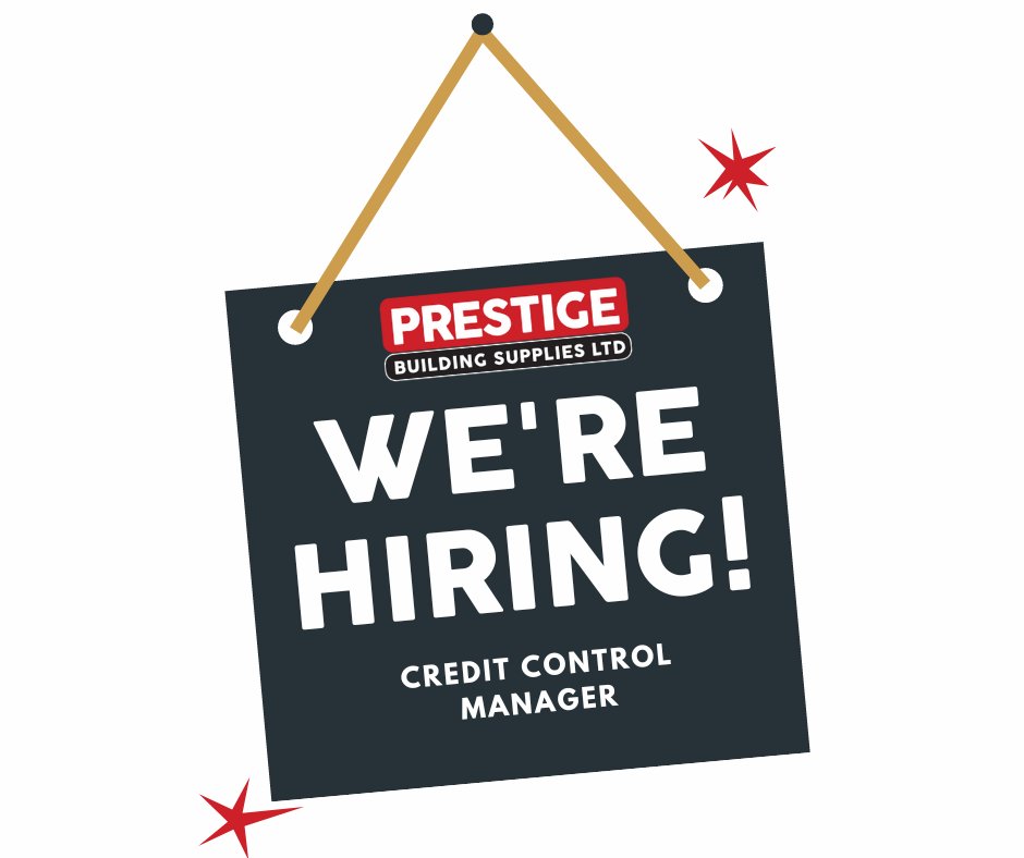 Attention job seekers! We are currently seeking a talented Credit Control Manager to join our Rochdale team! Click>> lnkd.in/esfxy2Ku #NowHiring #CareerOpportunities #JobSearch #Employment #Recruitment #HiringNow #JobVacancy #JobAlert #Apply #CreditControl #DebtCollection