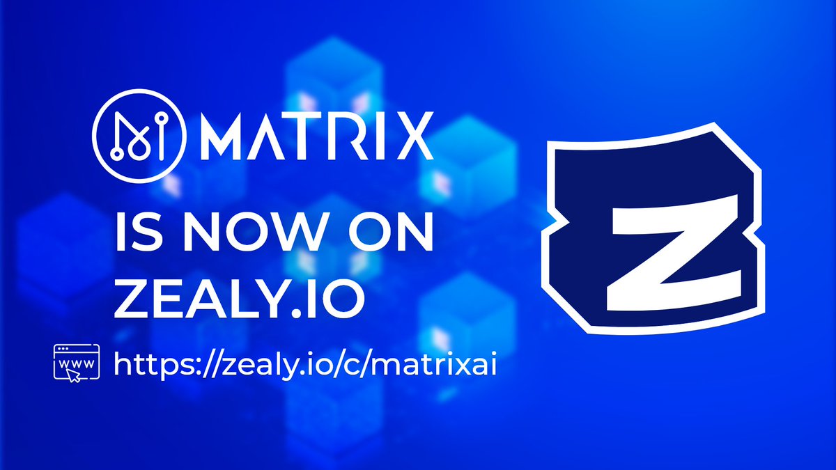 MatrixAINetwork's tweet photo. 🔹Join the MATRIX on @zealy_io
and Win Big! 💎

We are thrilled to announce that Matrix has joined forces with https://t.co/WCV3lhTTAs, a #web3 platform that offers a wider range of tasks and challenges for our community.

🔹https://t.co/TAXRoiGTiy

$MAN #AI #Airdrop https://t.co/C0Dh2PmS7k