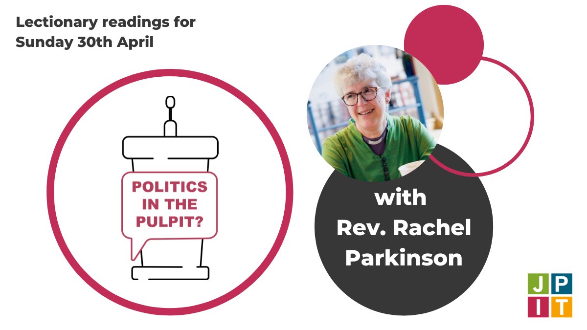 This week on <a href="/pulpit_politics/">Politics in the Pulpit</a>, new host Ali is chatting to Rev. Rachel Parkinson.

Rachel is a Methodist Minister in Wolverhampton, and will be Chair of Joint Advisory Committee on the Ethics of Investment. 

Find it here: fal.cn/3xH0t

#PoliticsInThePulpit